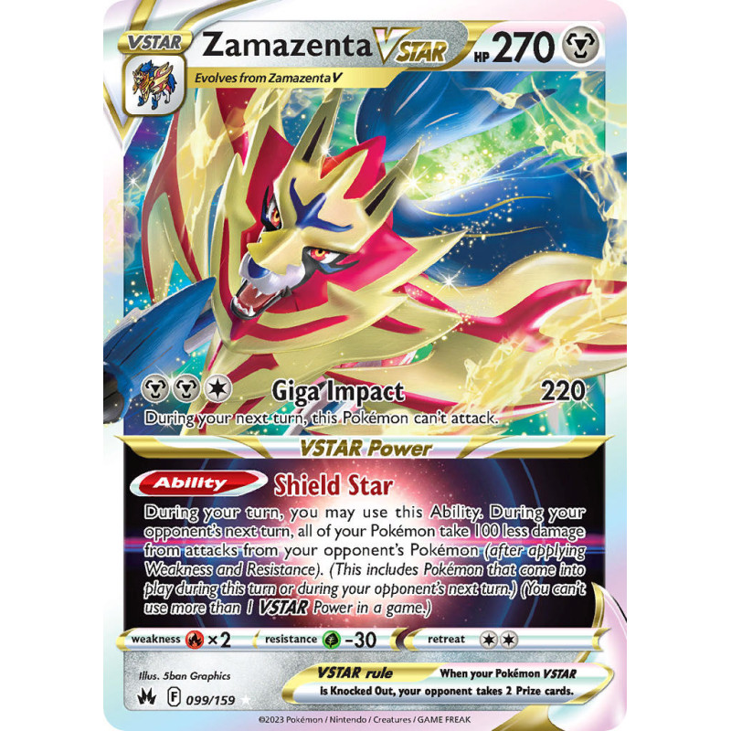Zamazenta VSTAR (CRZ 099)