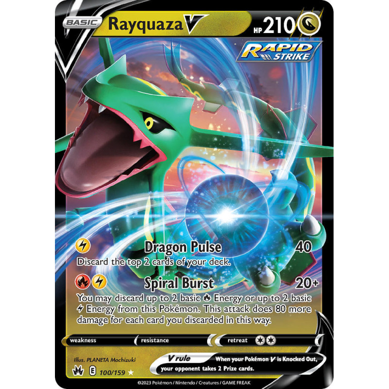 Rayquaza V (CRZ 100)