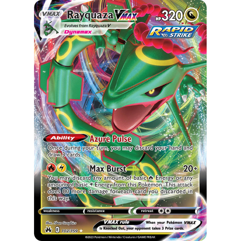 Rayquaza VMAX (CRZ 102)