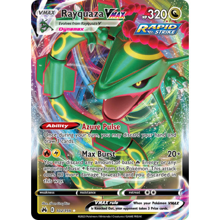 Rayquaza VMAX (CRZ 102)