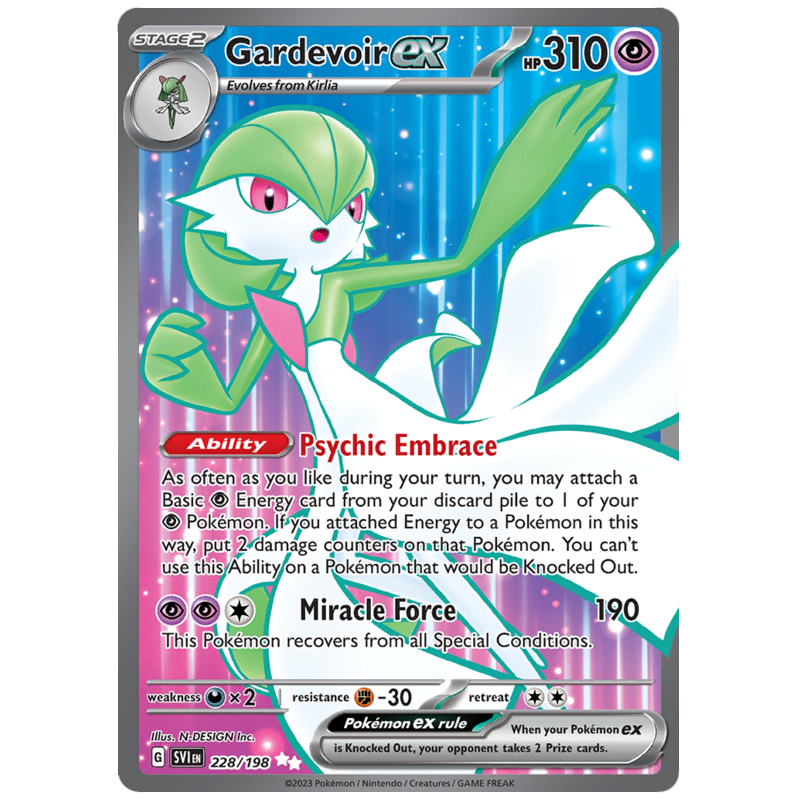 Gardevoir ex (SVI 228)