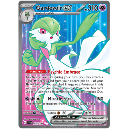 Gardevoir ex (SVI 228)