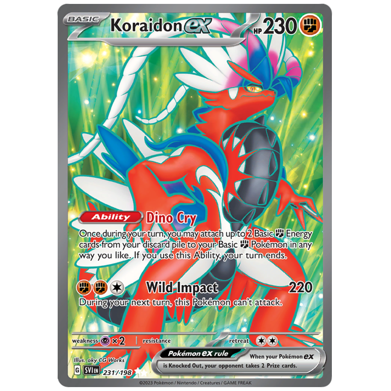 Koraidon ex (SVI 231)