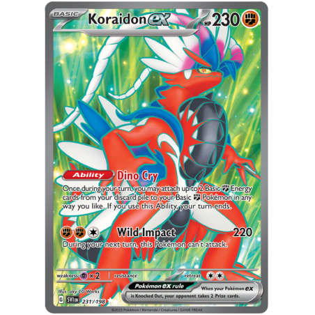Koraidon ex (SVI 231)
