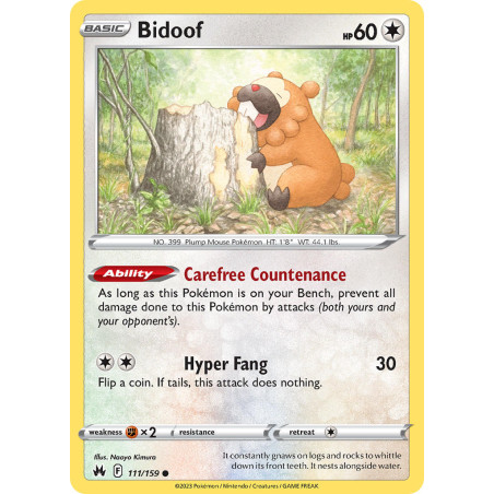 Bidoof (CRZ 111)