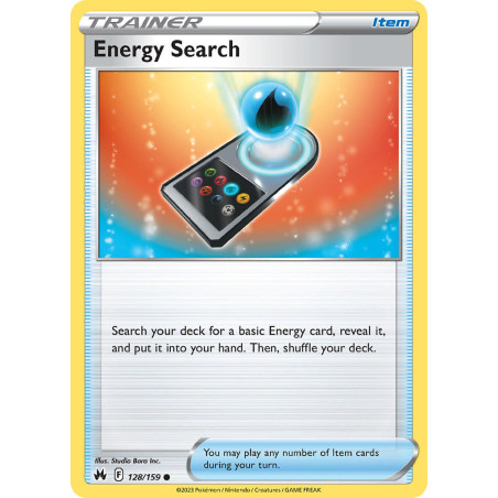 Energy Search (CRZ 128)
