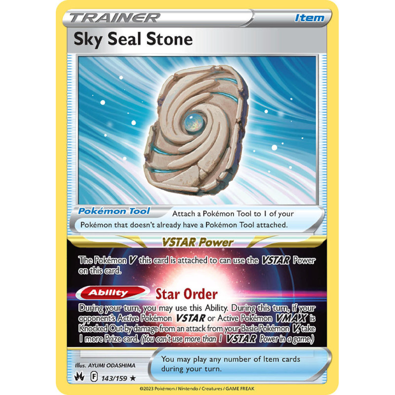 Sky Seal Stone (CRZ 143)