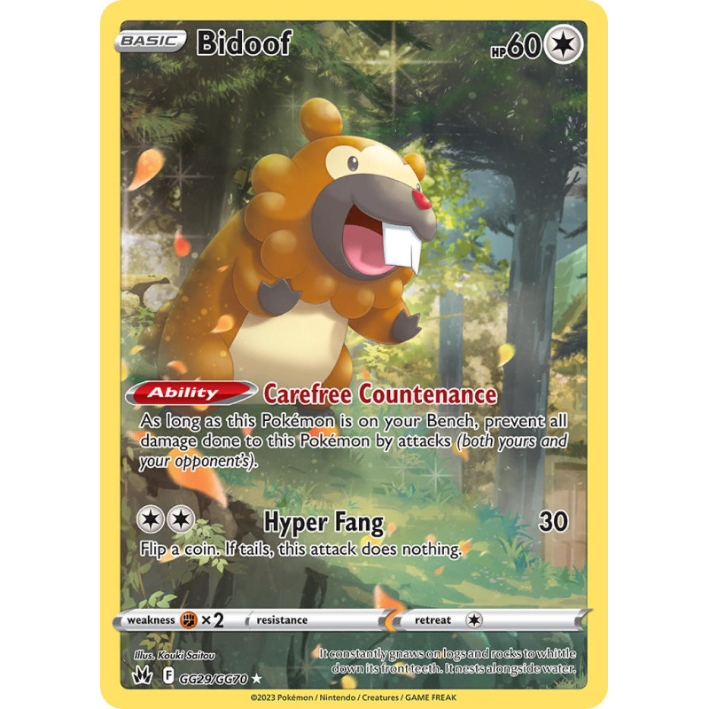 Bidoof (CRZ GG29)