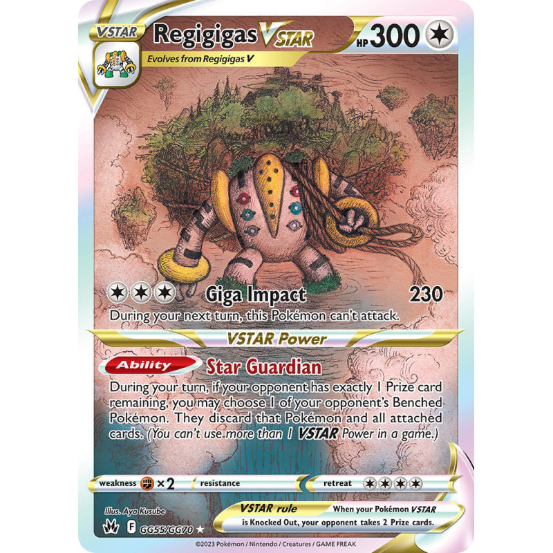 Regigigas VSTAR (CRZ GG55)