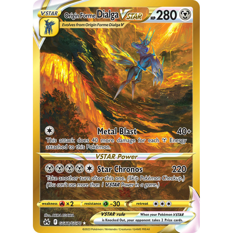 Origin Forme Dialga VSTAR (CRZ GG68)