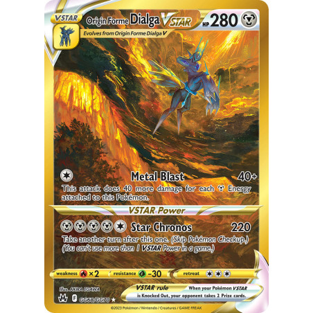Origin Forme Dialga VSTAR (CRZ GG68)