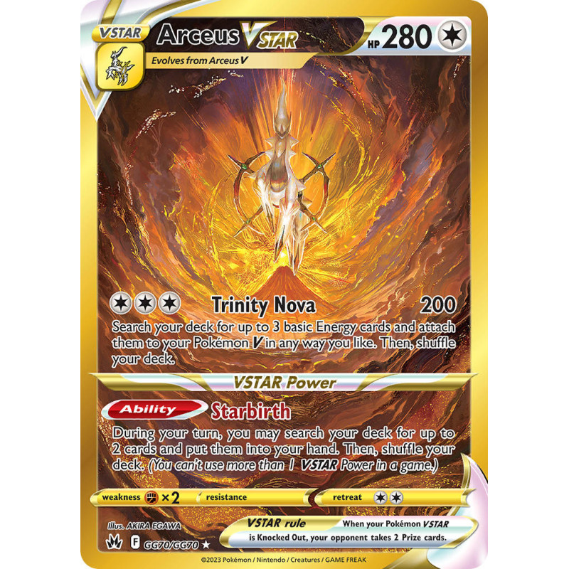 Arceus VSTAR (CRZ GG70)