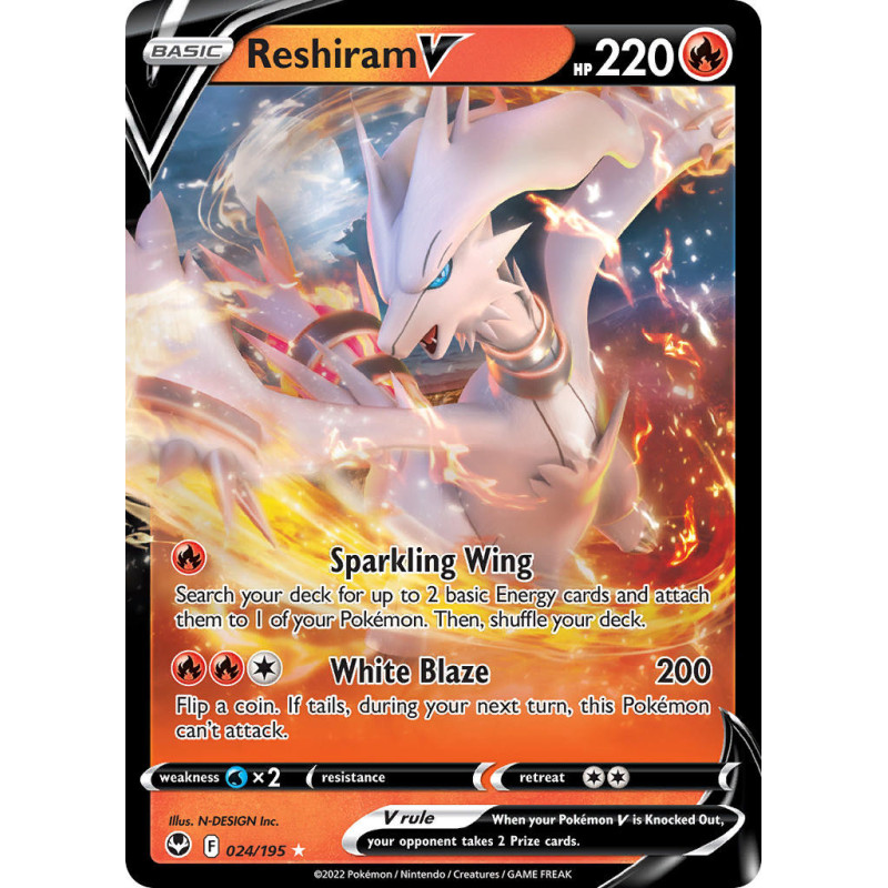 Reshiram V (SIT 024)