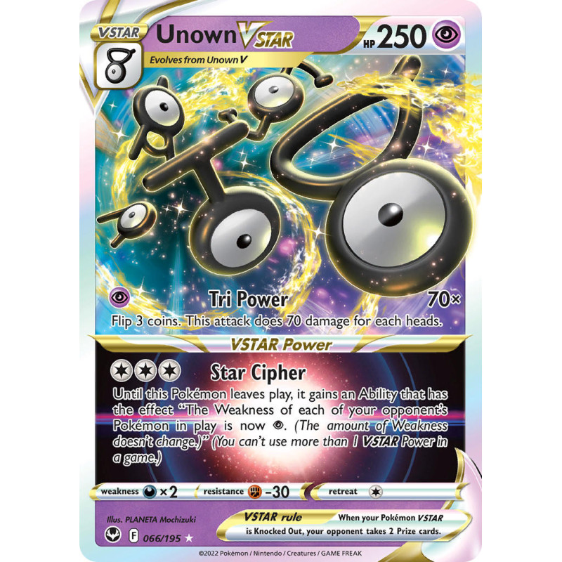 Unown VSTAR (SIT 066)