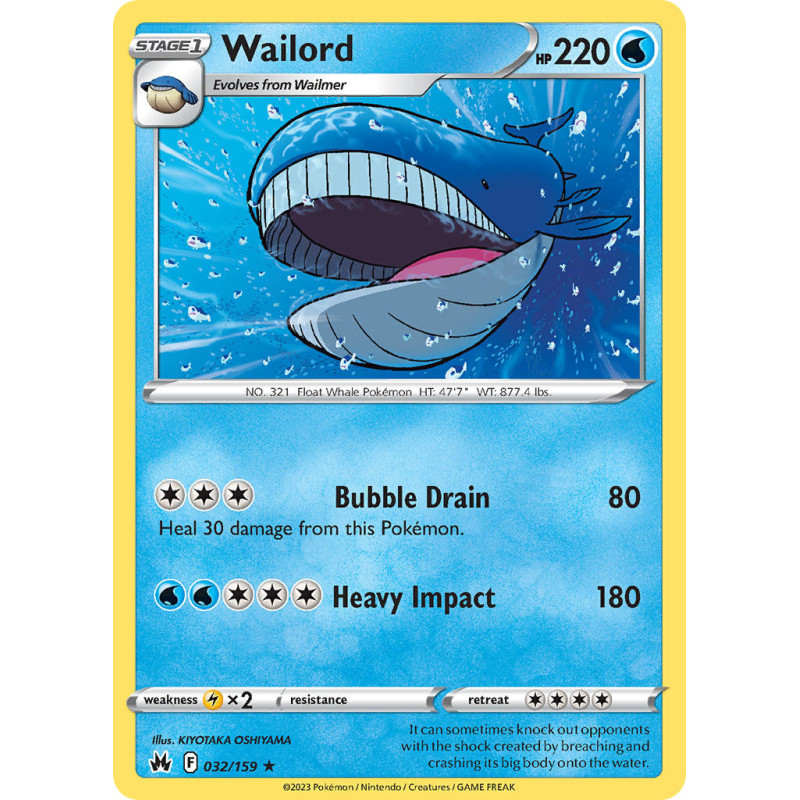 Wailord (CRZ 032)