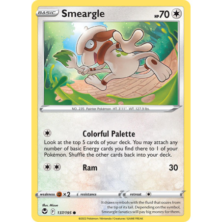 Smeargle (SIT 137)