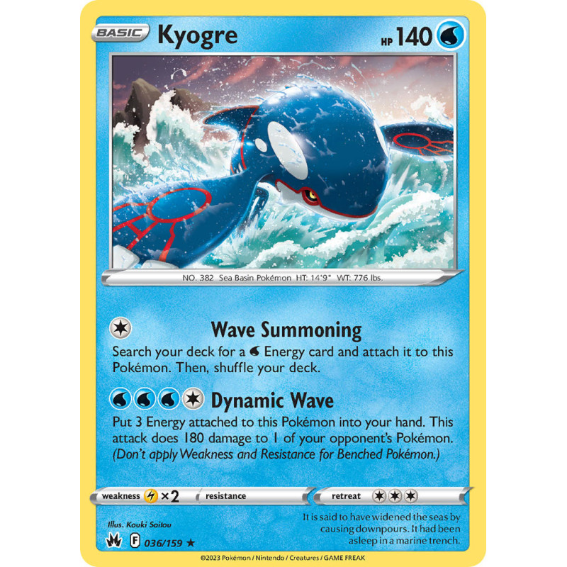 Kyogre (CRZ 036)