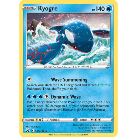 Kyogre (CRZ 036)