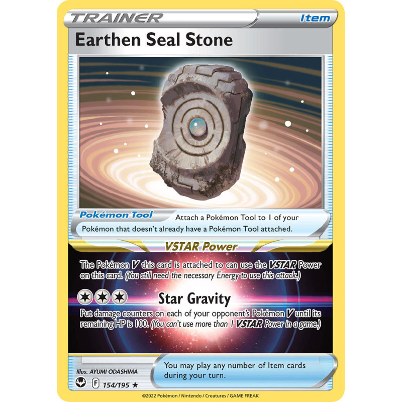 Earthen Seal Stone (SIT 154)
