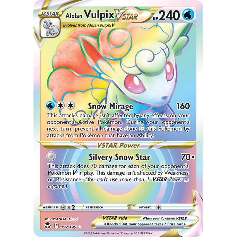 Alolan Vulpix VSTAR (SIT 197)