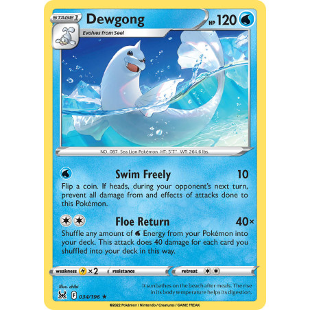 Dewgong (LOR 034)