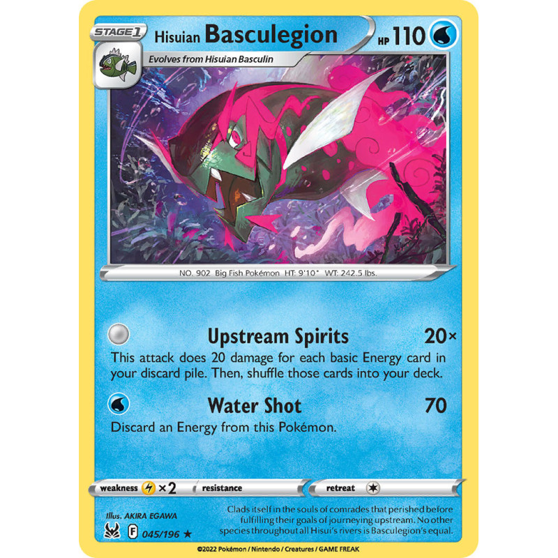 Hisuian Basculegion (LOR 045)