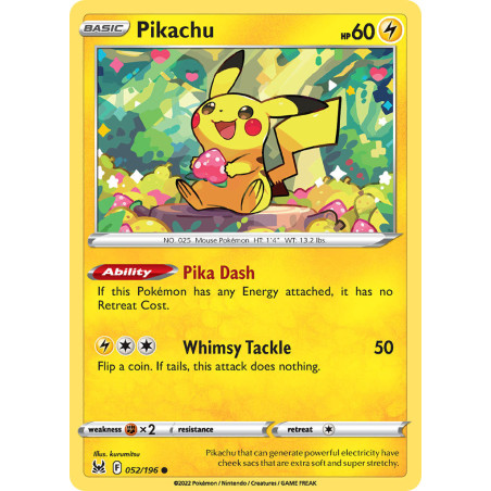 Pikachu (LOR 052)
