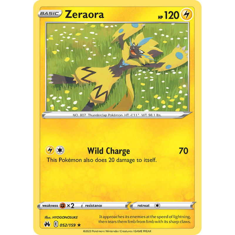 Zeraora (CRZ 052)