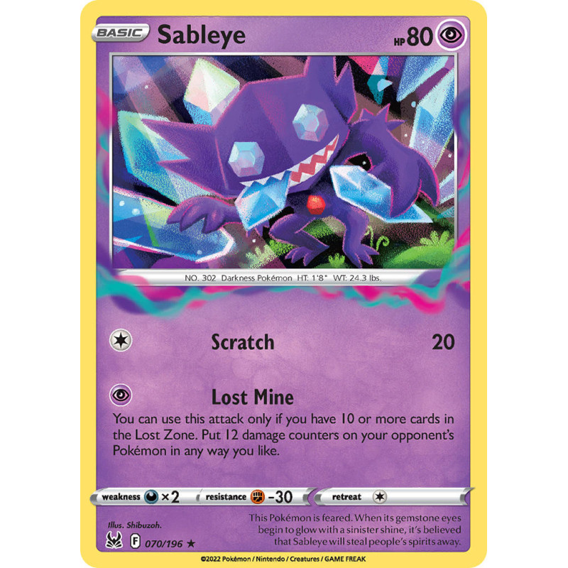 Sableye (LOR 070)