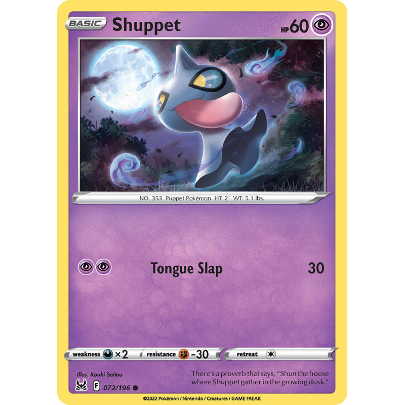 Shuppet (LOR 072)