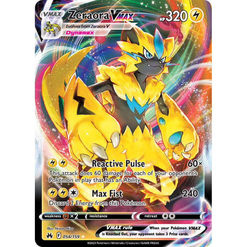 Zeraora VMAX (CRZ 054)