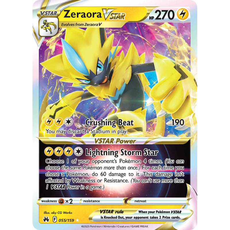 Zeraora VSTAR (CRZ 055)