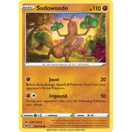 Sudowoodo (LOR 094)