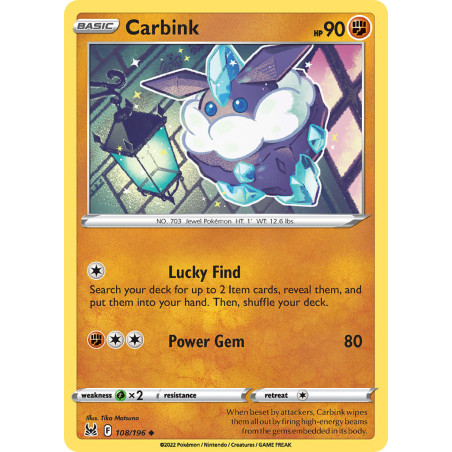 Carbink (LOR 108)