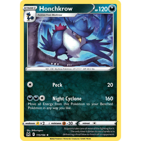 Honchkrow (LOR 115)