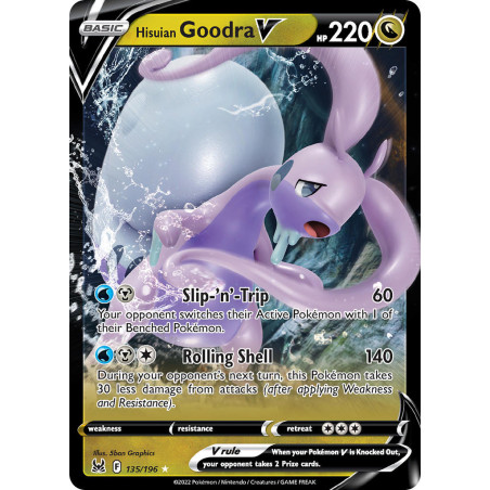Hisuian Goodra V (LOR 135)