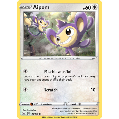 Aipom (LOR 144)