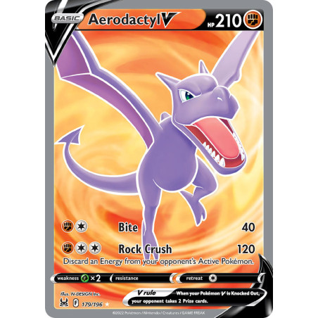 Aerodactyl V (LOR 179)