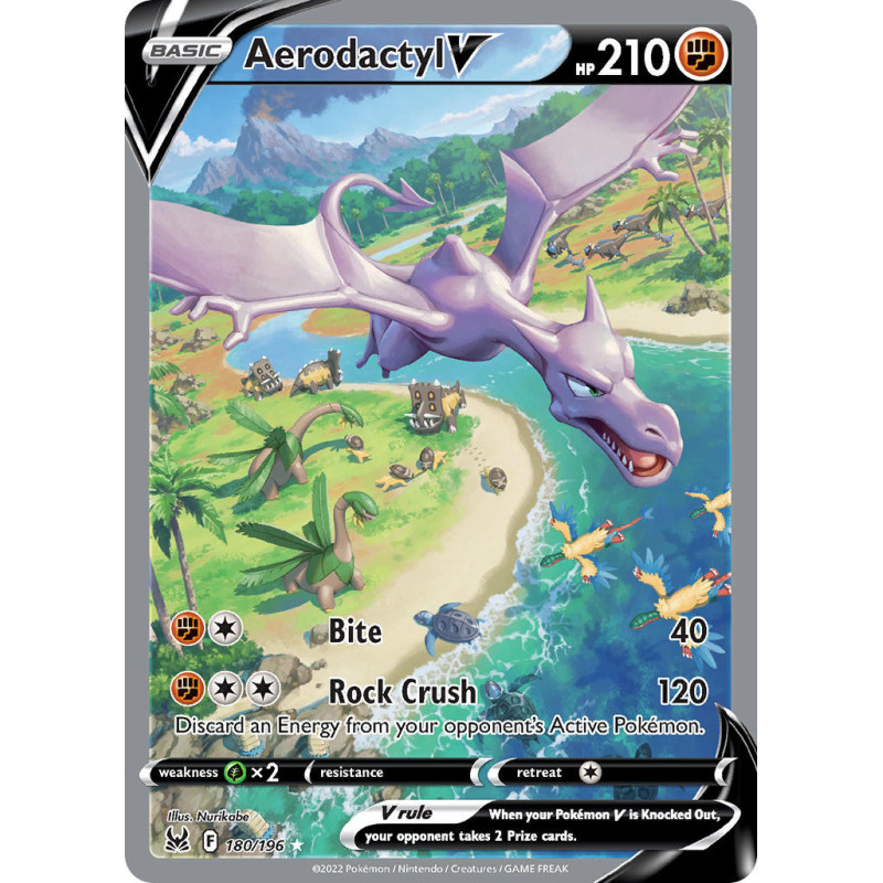 Aerodactyl V (LOR 180)