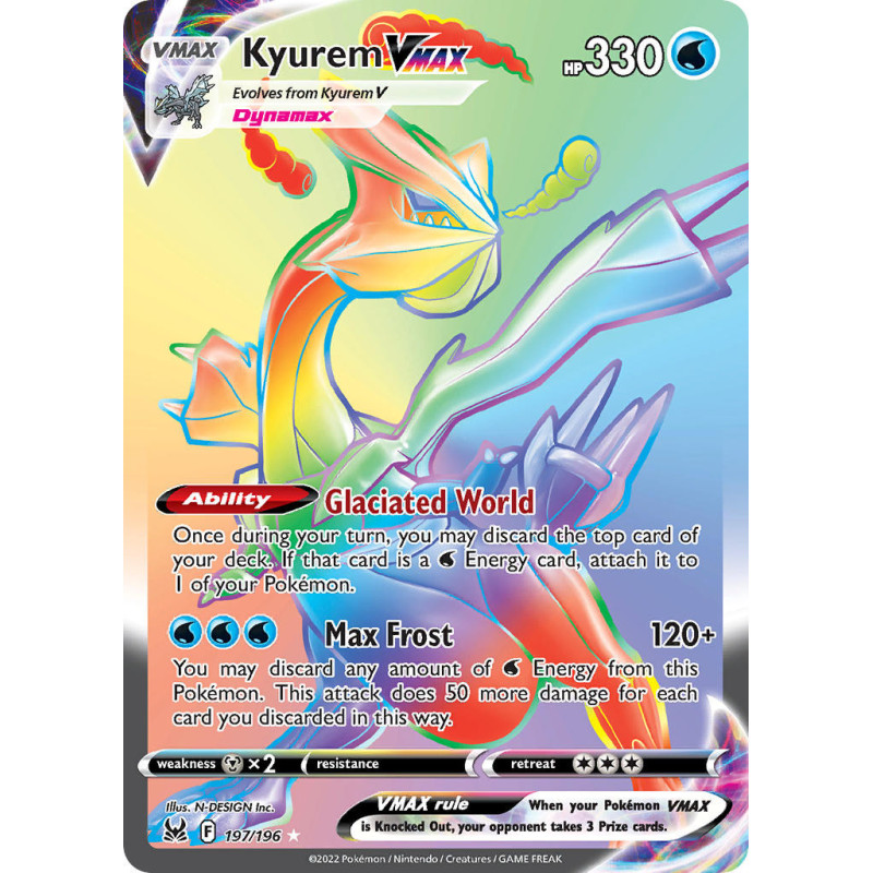 Kyurem VMAX (LOR 197)