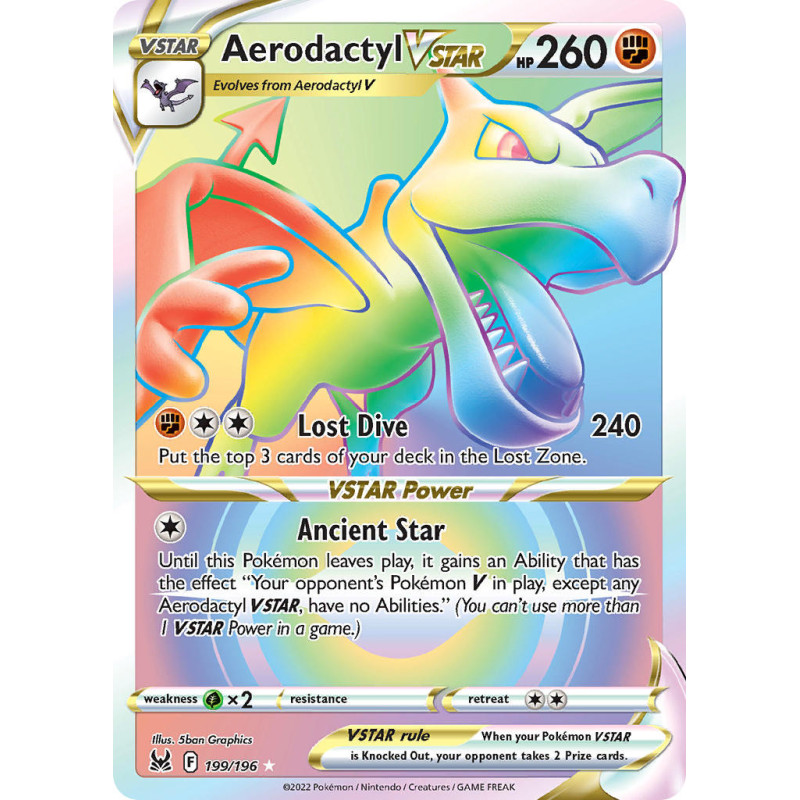 Aerodactyl VSTAR (LOR 199)