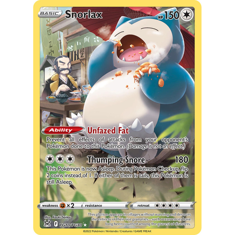 Snorlax (LOR TG10)