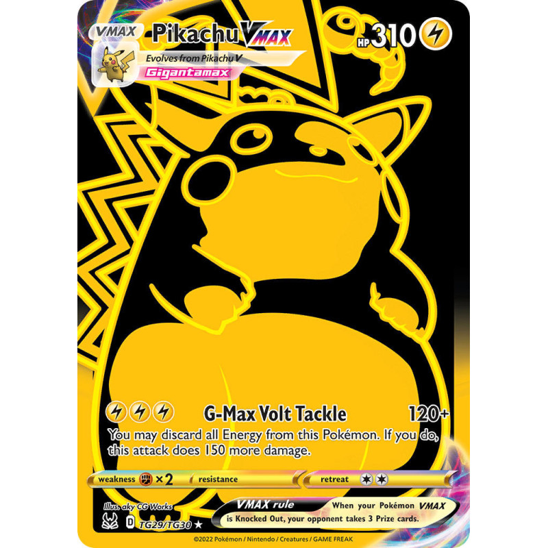 Pikachu VMAX (LOR TG29)