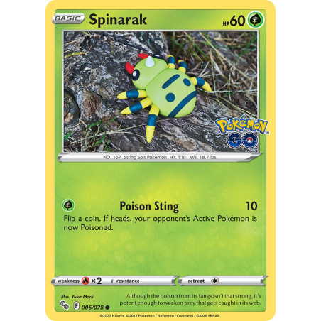 Spinarak (PGO 006)