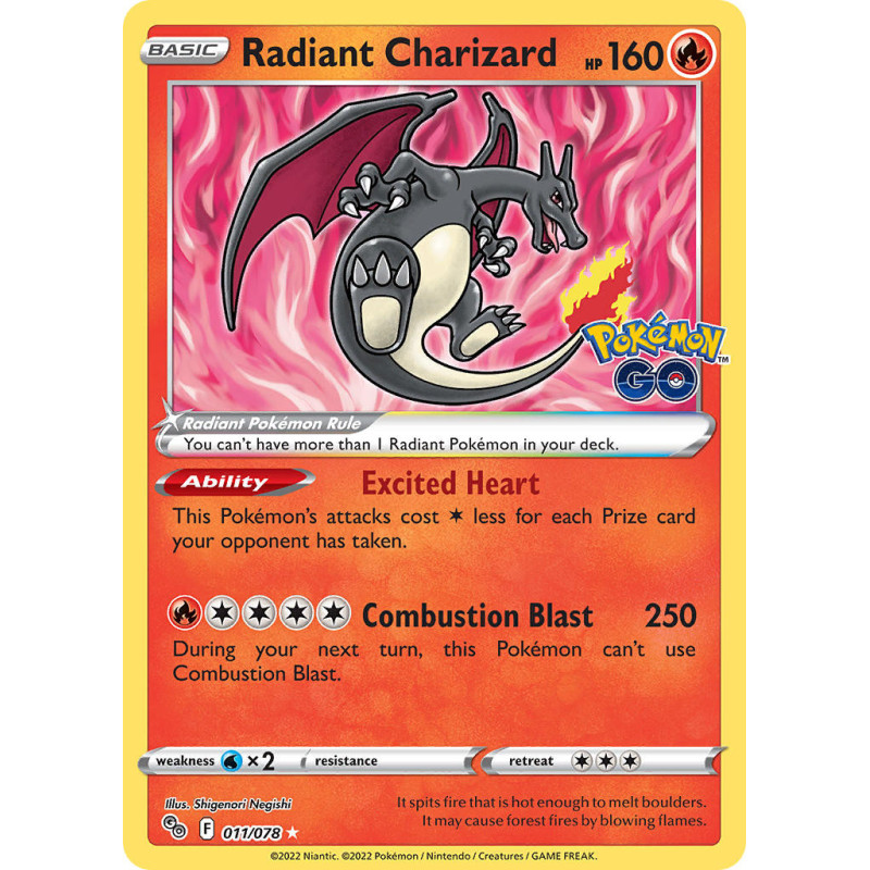 Radiant Charizard (PGO 011)