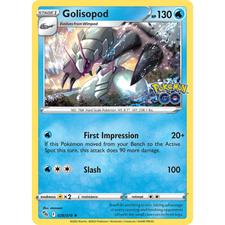 Golisopod (PGO 026)