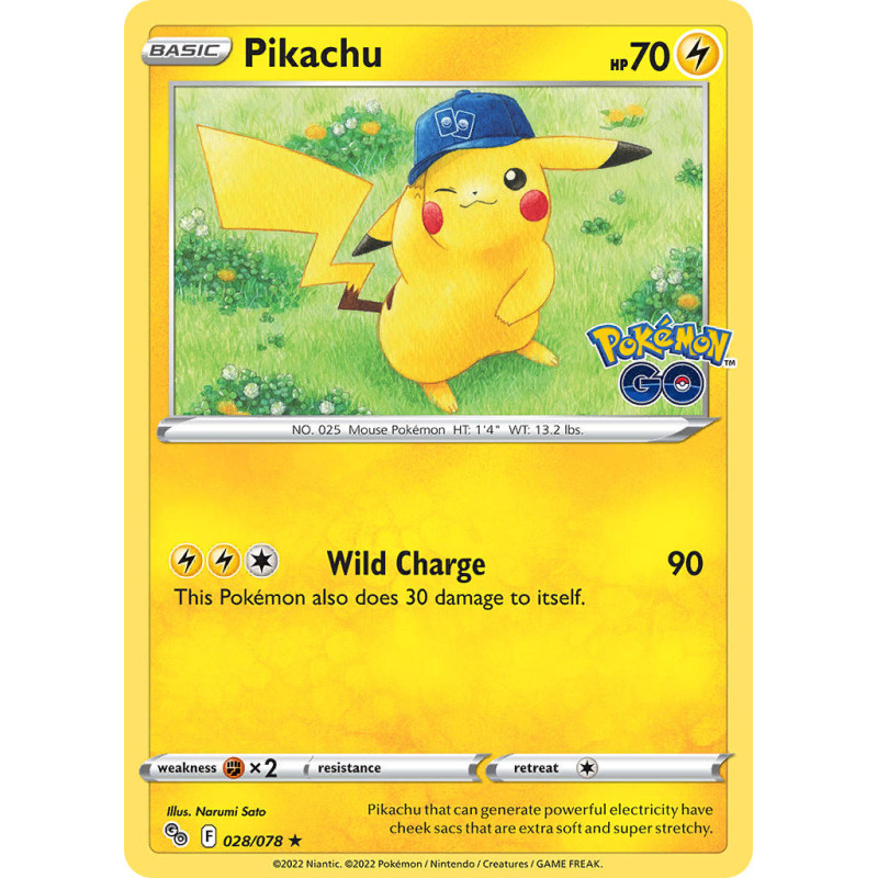 Pikachu (PGO 028)