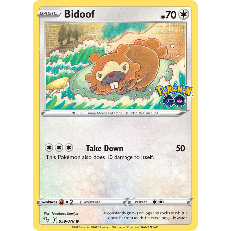 Bidoof (PGO 059)