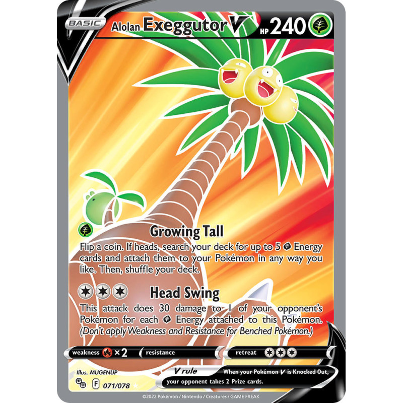 Alolan Exeggutor V (PGO 071)