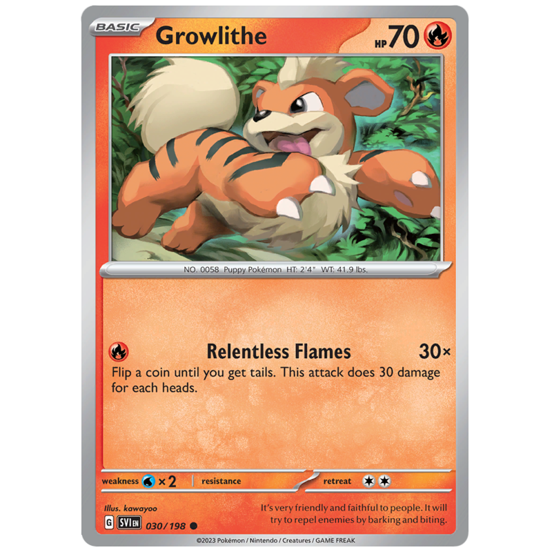 Growlithe (SVI 030)